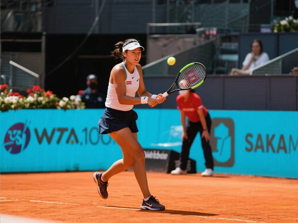 王欣瑜马德里站首战迎战希腊名将萨卡里